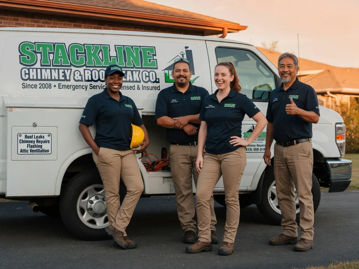 Chimney flashing repair company in Clayton, CA